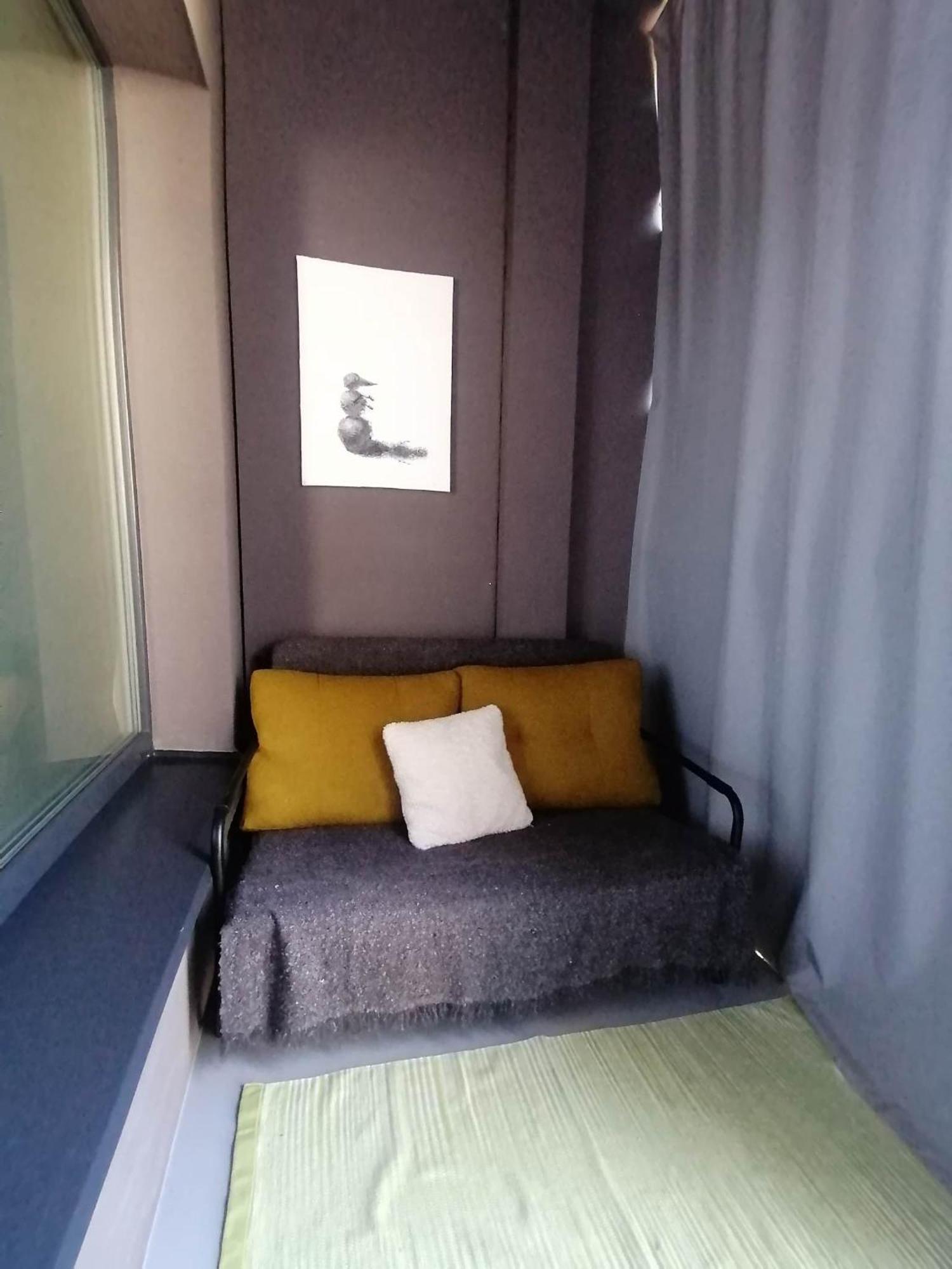 Erdvi Studija Spacious Studio Apartment Self Check In VNO Eksteriør bilde